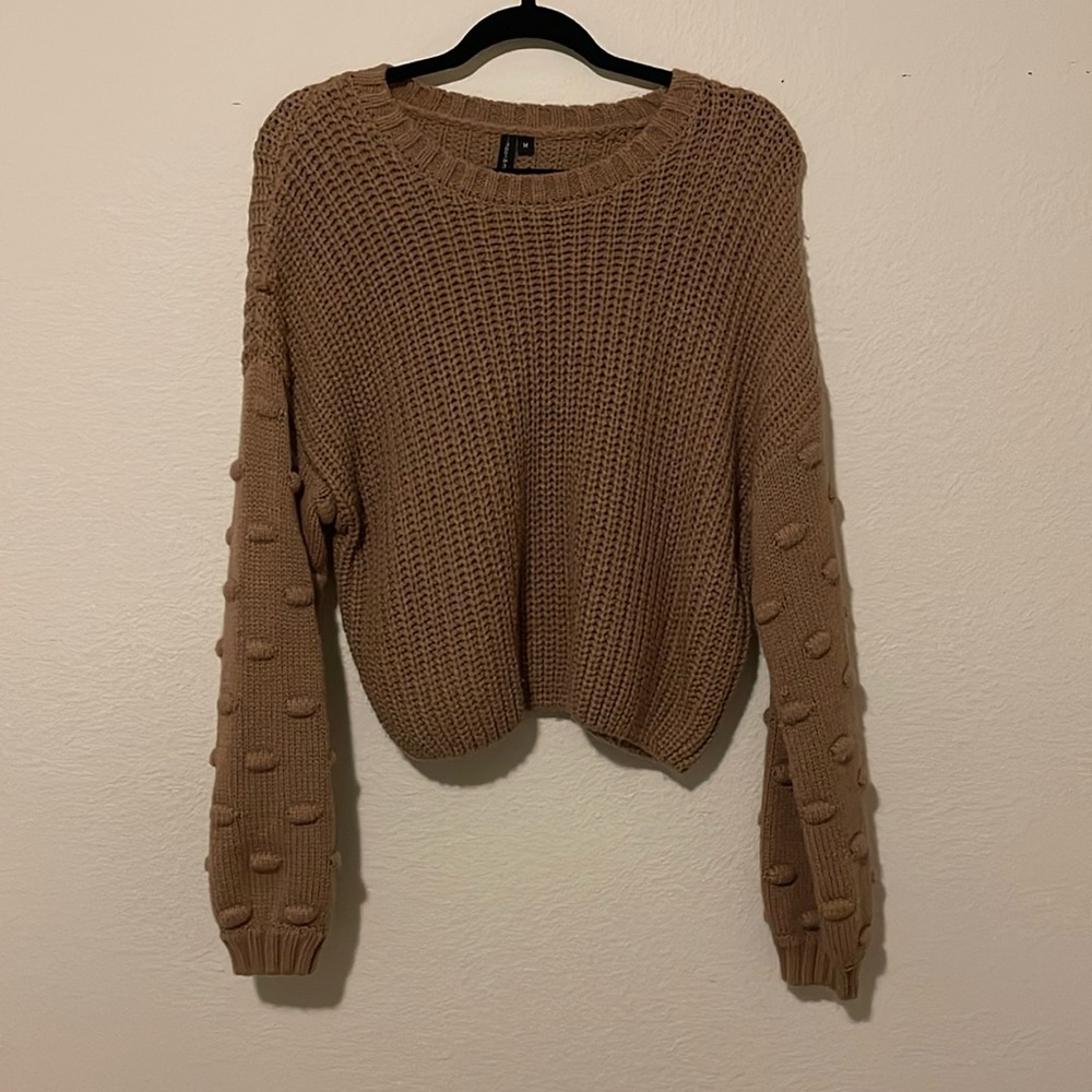 Brown sweater